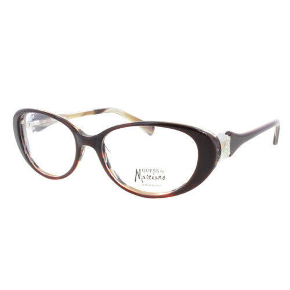 NWT Guess By Marciano 185 BRNBE51 51mm New Eyeglasses